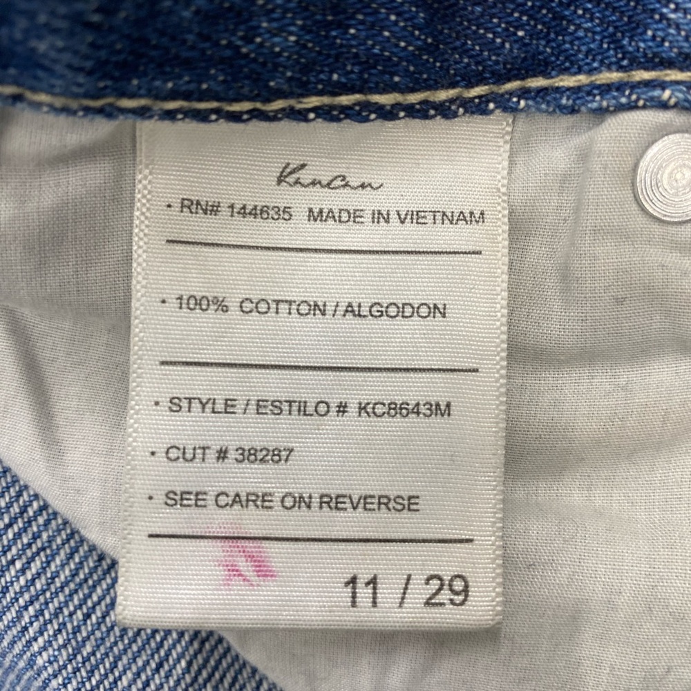 KanCan Women's Effy Boyfriend Jeans Sz 29 Distressed - Picture 9 of 9